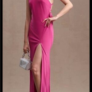 Mac Duggal Draped Jersey Gown